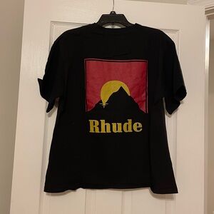 Rhude short sleeve T-shirt with graphic design mens medium